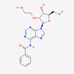 molecular formula C20H23N5O6 B1602874 N6-Benzoyl-2'-O-(2-methoxyethyl)adenosine CAS No. 333335-93-6