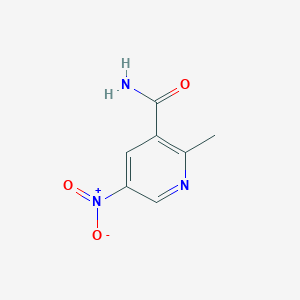 molecular formula C7H7N3O3 B1602875 2-Methyl-5-nitronicotinamide CAS No. 27715-68-0