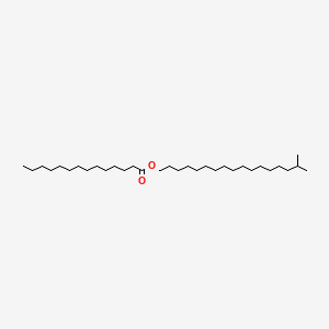 molecular formula C32H64O2 B1602876 Isostearyl myristate CAS No. 72576-81-9