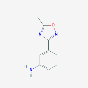 3-(5-Methyl-1,2,4-oxadiazol-3-yl)aniline