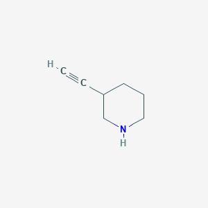 molecular formula C7H11N B1602888 3-Ethynylpiperidine CAS No. 794533-54-3
