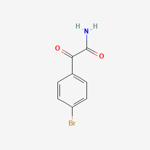molecular formula C8H6BrNO2 B1602891 2-(4-Bromophenyl)-2-oxoacetamide CAS No. 69374-79-4