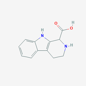 molecular formula C12H12N2O2 B016029 2,3,4,9-tetrahydro-1H-pyrido[3,4-b]indole-1-carboxylic acid CAS No. 6649-91-8