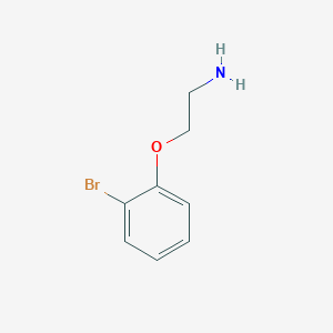 molecular formula C8H10BrNO B1602901 2-(2-Bromo-phenoxy)-ethylamine CAS No. 26646-25-3