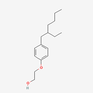 molecular formula C16H26O2 B1602905 2-[4-(2-Ethylhexyl)phenoxy]ethanol CAS No. 68987-90-6