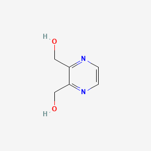 molecular formula C6H8N2O2 B1602936 2,3-Pyrazinedimethanol CAS No. 1092286-62-8