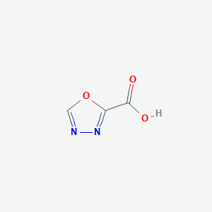 molecular formula C3H2N2O3 B1602939 1,3,4-Oxadiazole-2-carboxylic acid CAS No. 944907-12-4