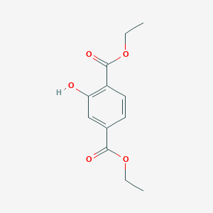 molecular formula C12H14O5 B1602942 Diethyl 2-hydroxybenzene-1,4-dicarboxylate CAS No. 74744-72-2