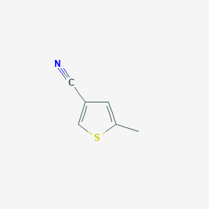 molecular formula C6H5NS B1602947 5-甲基噻吩-3-腈 CAS No. 41727-33-7