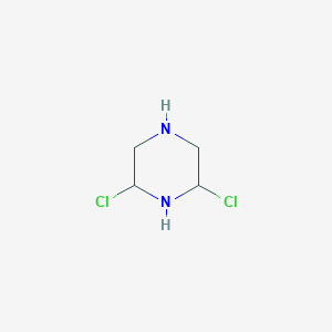 molecular formula C4H8Cl2N2 B1602955 2,6-Dichloropiperazine CAS No. 89007-51-2