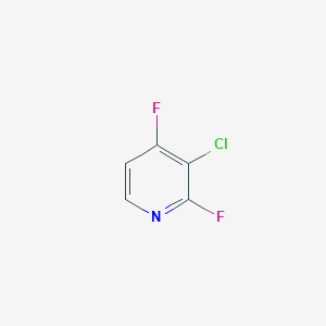 molecular formula C5H2ClF2N B1602965 3-氯-2,4-二氟吡啶 CAS No. 851179-01-6