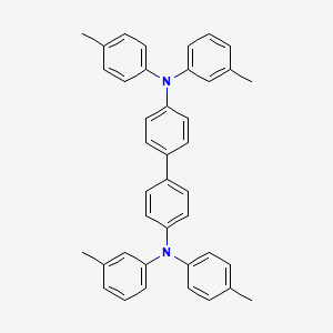 molecular formula C40H36N2 B1602966 N,N'-Bis(3-methylphenyl)-N,N'-bis(4-methylphenyl)-1,1'-biphenyl-4,4'-diamine CAS No. 261638-90-8