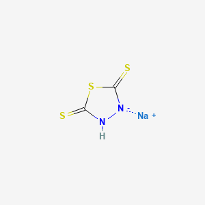 molecular formula C2HN2NaS3 B1602969 1,3,4-Thiadiazolidine-2,5-dithione, monosodium salt CAS No. 50530-45-5