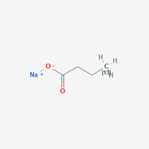 molecular formula C4H7NaO2 B1602971 Sodium butyrate-4-13C CAS No. 286367-75-7