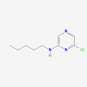 molecular formula C9H14ClN3 B1602984 6-Chloro-N-pentylpyrazin-2-amine CAS No. 951884-01-8