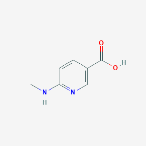 molecular formula C7H8N2O2 B1602985 6-(甲基氨基)烟酸 CAS No. 262296-02-6