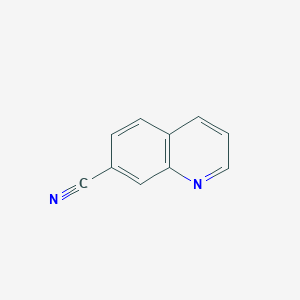 molecular formula C10H6N2 B1602992 Quinoline-7-carbonitrile CAS No. 67360-38-7