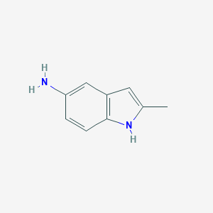 molecular formula C9H10N2 B160300 5-Amino-2-methylindole CAS No. 7570-49-2