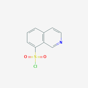 molecular formula C9H6ClNO2S B1603005 异喹啉-8-磺酰氯 CAS No. 748752-50-3