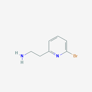 molecular formula C7H9BrN2 B1603036 2-(6-Bromopyridin-2-YL)ethanamine CAS No. 404034-81-7