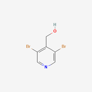 molecular formula C6H5Br2NO B1603059 (3,5-二溴吡啶-4-基)甲醇 CAS No. 197008-13-2