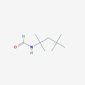 molecular formula C9H19NO B160306 N-(1,1,3,3-Tetramethylbutyl)formamide CAS No. 10151-02-7