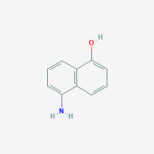 molecular formula C10H9NO B160307 5-Amino-1-naphthol CAS No. 83-55-6
