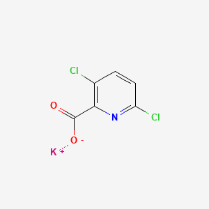 molecular formula C6H3Cl2KNO2 B1603082 Clopyralid-potassium CAS No. 58509-83-4