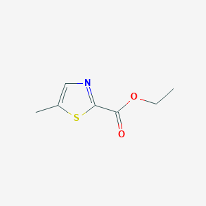 molecular formula C7H9NO2S B1603091 Ethyl 5-methylthiazole-2-carboxylate CAS No. 58334-08-0