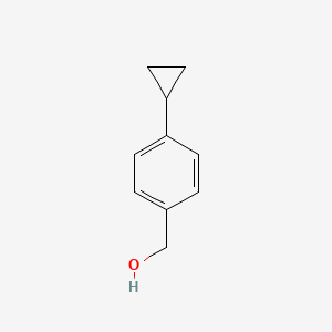 molecular formula C10H12O B1603093 (4-环丙基苯基)甲醇 CAS No. 454678-87-6