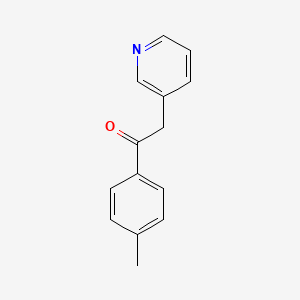 molecular formula C14H13NO B1603101 2-(Pyridin-3-yl)-1-(p-tolyl)ethanone CAS No. 224040-91-9