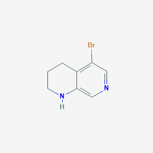 5-Bromo-1,2,3,4-tetrahydro-1,7-naphthyridine