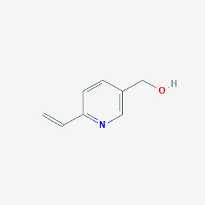 molecular formula C8H9NO B1603107 (6-Ethenylpyridin-3-yl)methanol CAS No. 432554-92-2
