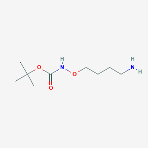 molecular formula C9H20N2O3 B1603124 tert-Butyl 4-aminobutoxycarbamate CAS No. 203435-53-4