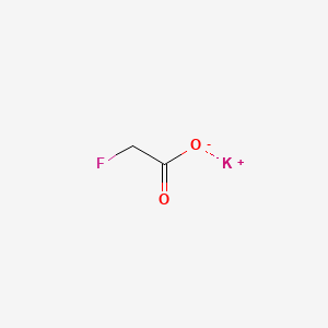 molecular formula C2H2FKO2 B1603139 Acetic acid, fluoro-, potassium salt CAS No. 23745-86-0