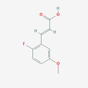 2-Fluoro-5-methoxycinnamic acid