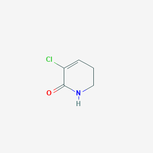 molecular formula C5H6ClNO B1603151 3-Chloro-5,6-dihydropyridin-2(1H)-one CAS No. 207976-92-9