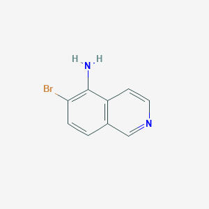 molecular formula C9H7BrN2 B1603160 6-Bromoisoquinolin-5-amine CAS No. 850198-02-6