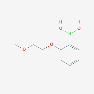 molecular formula C9H13BO4 B1603166 2-(2-Methoxyethoxy)phenylboronic acid CAS No. 1122568-09-5