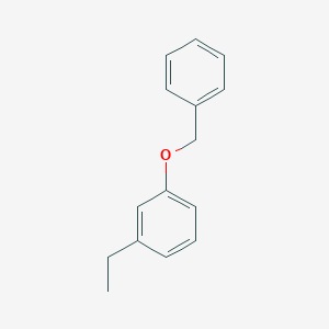 molecular formula C15H16O B1603171 1-(Benzyloxy)-3-ethylbenzene CAS No. 668477-50-7