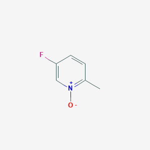 molecular formula C6H6FNO B1603189 5-Fluoro-2-methylpyridine 1-oxide CAS No. 45673-79-8