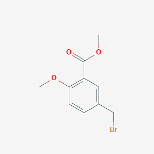 molecular formula C10H11BrO3 B1603191 Methyl 5-(bromomethyl)-2-methoxybenzoate CAS No. 98165-65-2