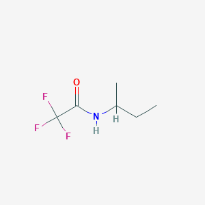 molecular formula C6H10F3NO B160320 N-butan-2-yl-2,2,2-trifluoroacetamide CAS No. 1815-81-2