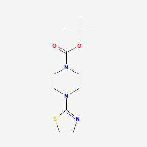 molecular formula C12H19N3O2S B1603200 tert-Butyl 4-(thiazol-2-yl)piperazine-1-carboxylate CAS No. 474417-23-7