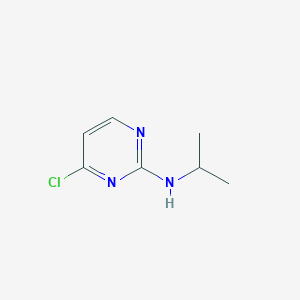 molecular formula C7H10ClN3 B1603203 (4-Chloro-pyrimidin-2-yl)-isopropyl-amine CAS No. 71406-60-5