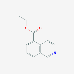 molecular formula C12H11NO2 B1603206 Ethyl isoquinoline-5-carboxylate CAS No. 58794-08-4