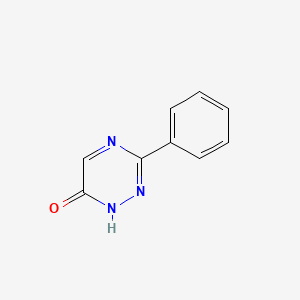 3-Phenyl-1,2,4-triazin-6(1H)-one
