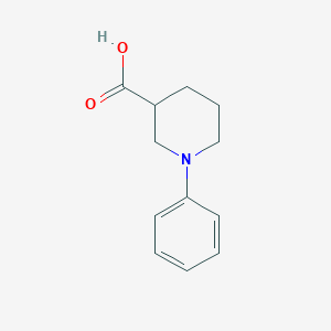 molecular formula C12H15NO2 B1603214 1-Phenylpiperidine-3-carboxylic acid CAS No. 330985-20-1