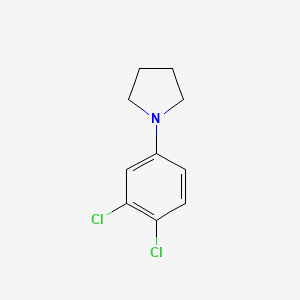 molecular formula C10H11Cl2N B1603215 1-(3,4-Dichlorophenyl)pyrrolidine CAS No. 957065-92-8