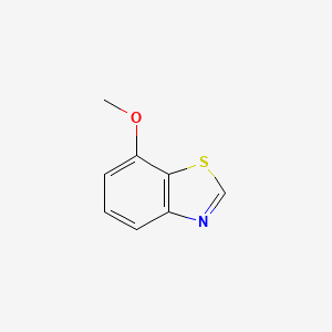 molecular formula C8H7NOS B1603221 7-甲氧基苯并[d]噻唑 CAS No. 2942-12-3